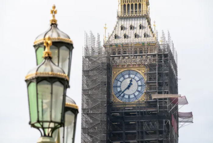  伦敦大本钟修复接近完工，回归90年前模样！苏格兰人民为何怒了？